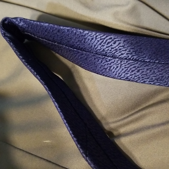 Calvin Klein Extreme Slim Blue Narrow Tie - Picture 13 of 15